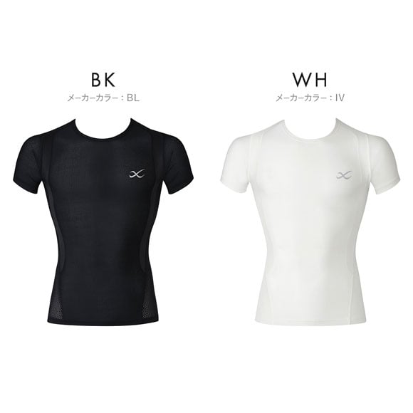 ワコール Wacoal シーダブリューエックス CW-X メンズ JYURYU ジュウリュウトップ ラウンドネック 半袖 Tシャツ スポーツ ML