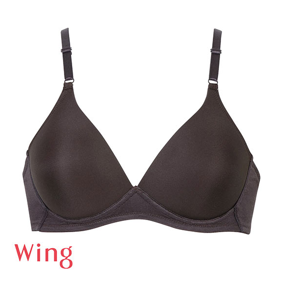 ワコール Wacoal ウイング Wing KB1522 アウターにひびきにくい ブラジャー Tシャツブラ ノンワイヤー 単品