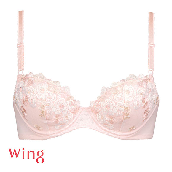 ワコール Wacoal ウイング Wing KB2060 ナチュラルアップブラ ブラジャー E F 大きいサイズ
