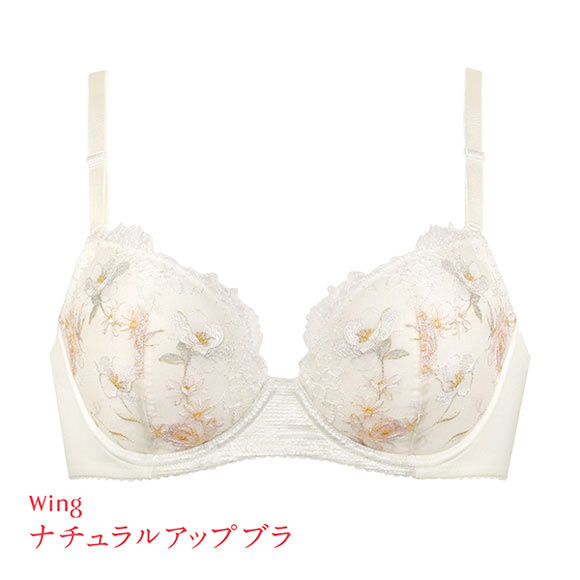 ワコール Wacoal ウイング Wing KB2061 ナチュラルアップブラ ブラジャー AB 単品