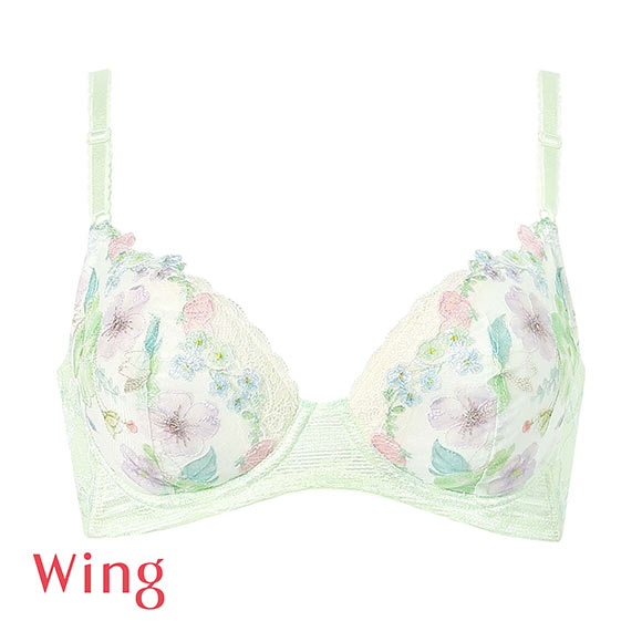 ワコール ウイング KB2722 後ろ姿きれいブラ ブラジャー CD 胸ふっくら 脇すっきり 脇高 25SS Wacoal Wing 大きいサイズ