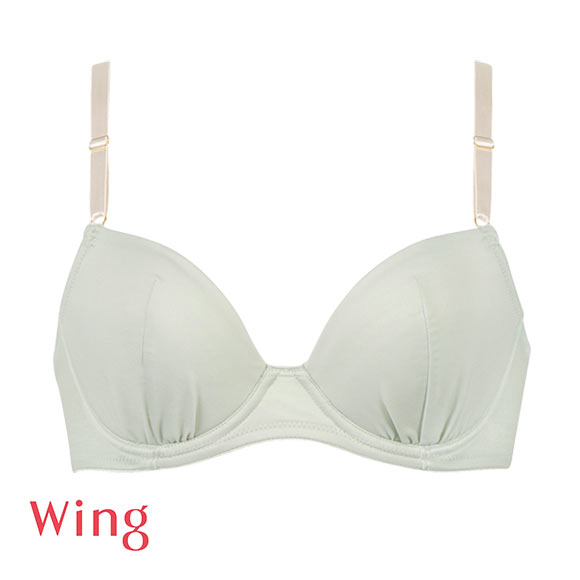 ワコール Wacoal ウイング Wing KB3001 ナチュラルアップブラ 3/4カップブラジャー DEF 単品 Z世代