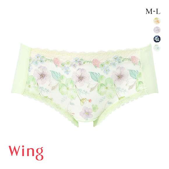ワコール ウイング KB2722 後ろ姿きれいブラ ショーツ ML ラインレス ひびきにくい KF2422 25SS Wacoal Wing