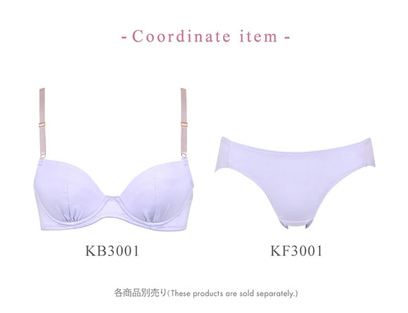 ワコール Wacoal ウイング Wing KB3001 ナチュラルアップブラ ラインレス ペアショーツ MLLL 単品 Z世代