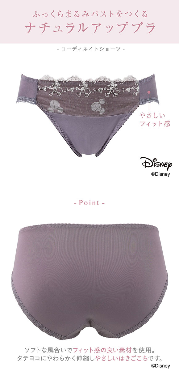 ワコール ウイング ナチュラルアップ Disney ショーツ スタンダード