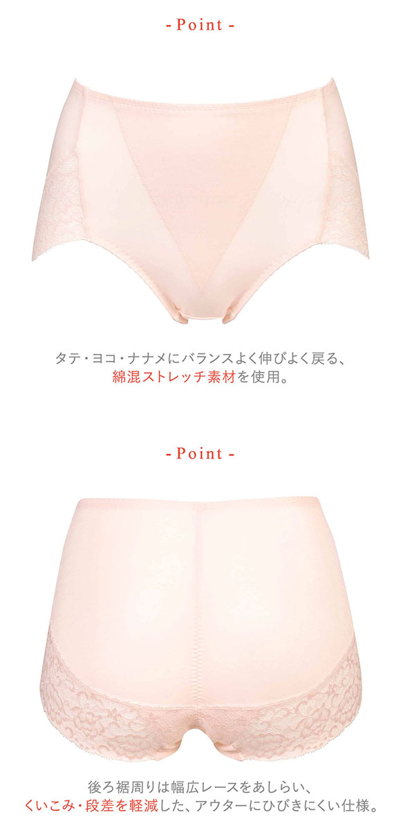 ワコール Wacoal ウイング Wing お腹とヒップをほどよくサポート P