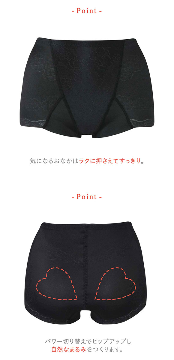 ワコール Wacoal ウイング Wing メリハリシェイプ キュッとアップパンツ ショート丈ガードル 58･64･70･76