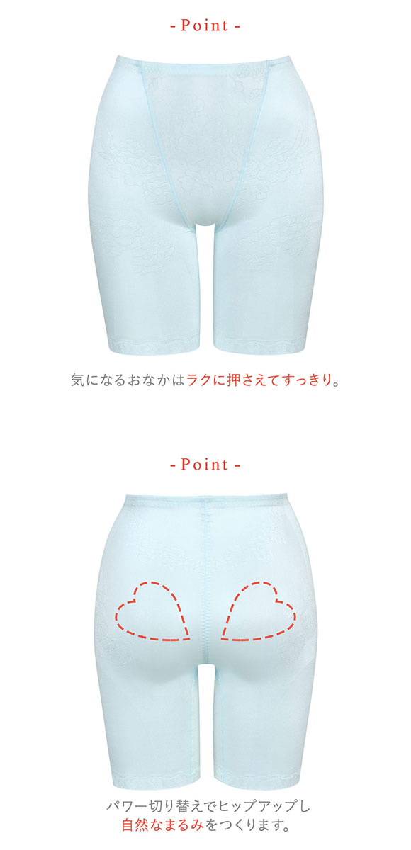 ワコール Wacoal ウイング Wing メリハリシェイプ キュッとアップパンツ ロング丈 ガードル 58･64･70･76