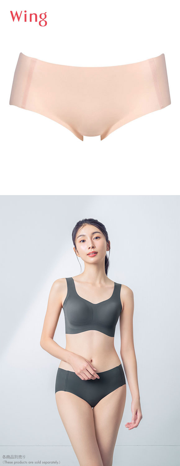 ワコール Wacoal ウイング Wing フィットトップ スタンダード ショーツ LL シームレス 無縫製 大きいサイズ MB1010 単品