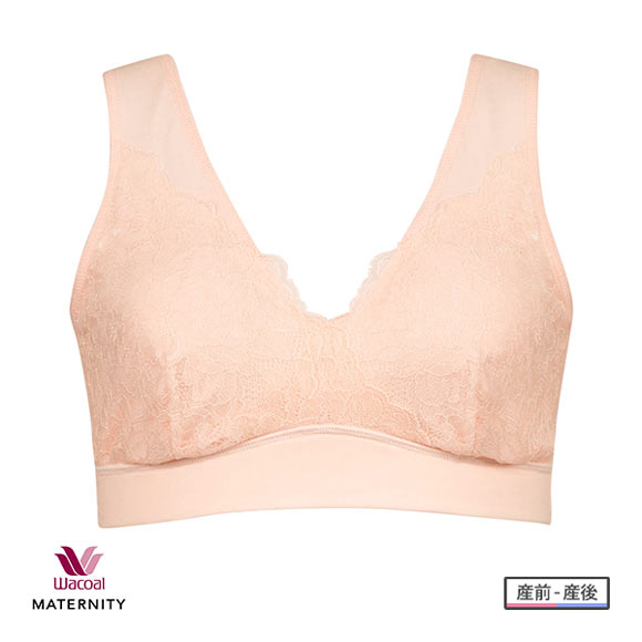 ワコール Wacoal マタニティ MATERNITY ナイトアップブラ ドレッシィ 産前産後用 ノンワイヤー ブラジャー 授乳ブラ ナイトブラ 単品