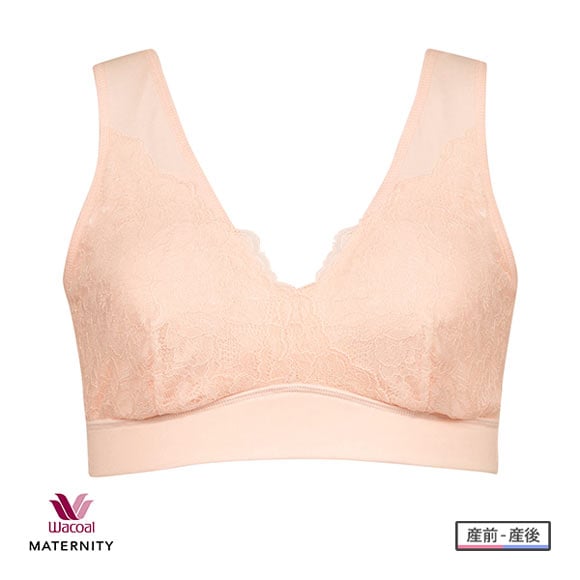 ワコール Wacoal マタニティ MATERNITY ナイトアップブラ ドレッシィ 産前産後用 ノンワイヤー ブラジャー 授乳ブラ ナイトブラ 単品