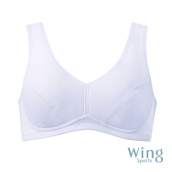 ワコール Wacoal ウイング Wing 動きやすく、さらりと快適。ウォーキングブラ LL 3L ハーフトップ ノンワイヤーブラ 吸汗速乾