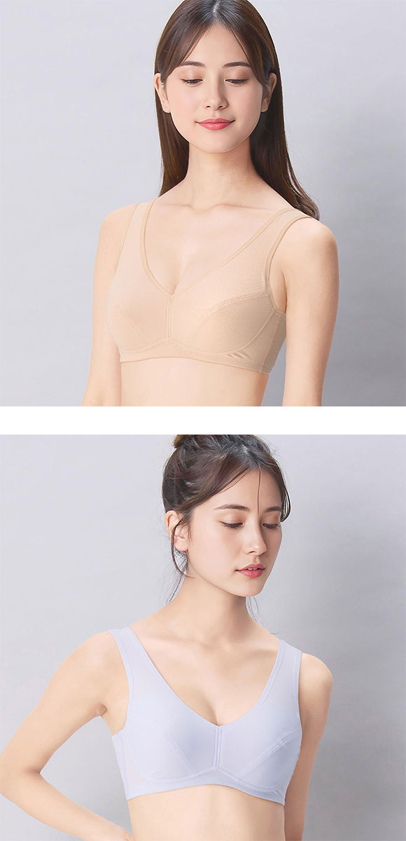 ワコール Wacoal ウイング Wing 動きやすく、さらりと快適。ウォーキングブラ LL 3L ハーフトップ ノンワイヤーブラ 吸汗速乾