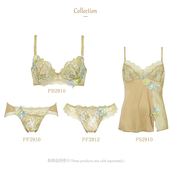 ウイング Wing レシアージュ Lesiage 24SS 2910シリーズ ブラジャー 胸ふっくらやさしくフィット BC まる胸 単品