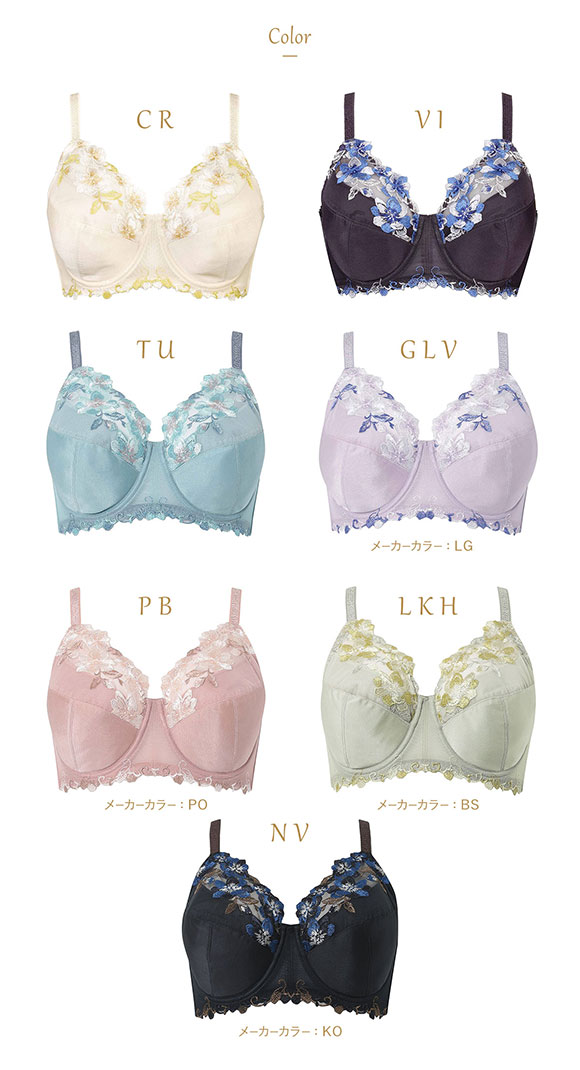 ウイング Wing レシアージュ Lesiage PB5010シリーズ フルカップ ブラジャー GH70-90 DEF90-95 大きいサイズ クイーンサイズ 単品