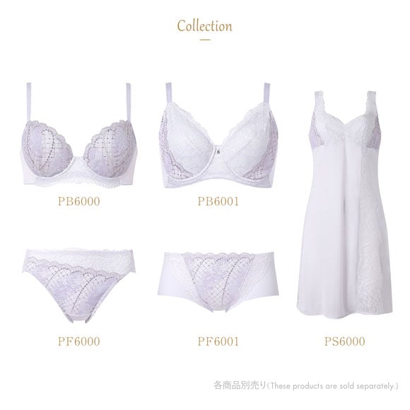 ウイング レシアージュ ブラジャー 3/4カップ DEF サイドすっきり Wing Lesiage 6000G