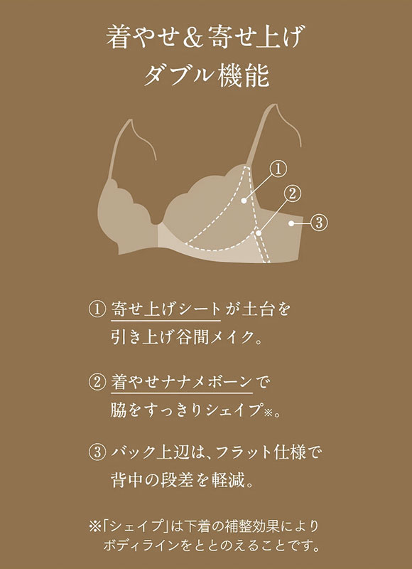 ウイング レシアージュ 8000シリーズ ブラジャー 着やせ＆寄せ上げでスタイルアップ 脇高 谷間 G Wing Lesiage PB8000 大きいサイズ
