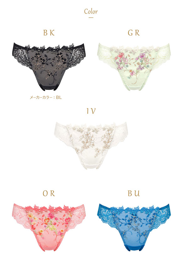 ウイング Wing レシアージュ Lesiage 24SS 2920シリーズ ショーツ M Tバック ソング バックレース 単品