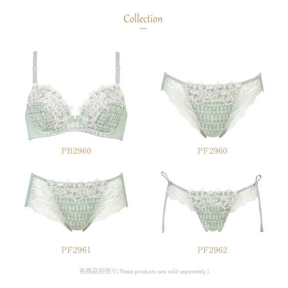 ウイング Wing レシアージュ Lesiage 24AW 2960シリーズ ショーツ M Tバック ソング サイドリボン PF2962 単品