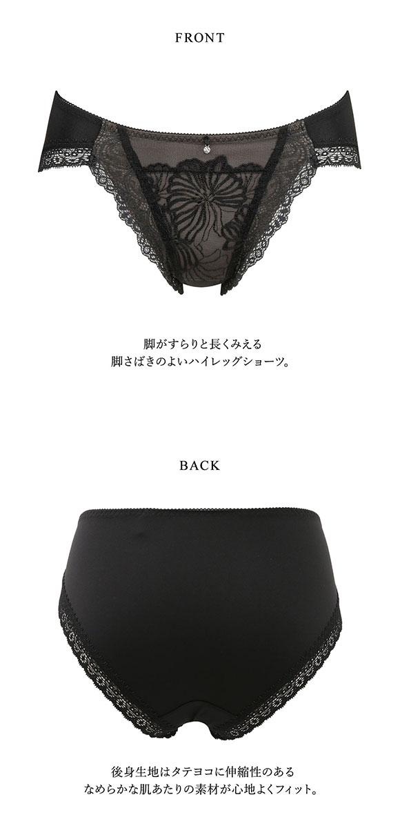 ワコール Wacoal ラゼ LASEE 38G PFA738 胸もと年齢マイナス5歳をめざすブラ ショーツ ML 単品 ハイレッグ