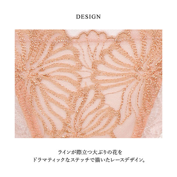 ワコール Wacoal ラゼ LASEE 38G PFA738 胸もと年齢マイナス5歳をめざすブラ ショーツ ML 単品 ハイレッグ