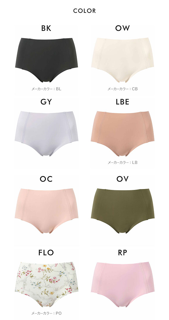 ワコール ゴコチ CGG535 ノーマル ショーツ ヘム フラット LL Wacoal GOCOCi