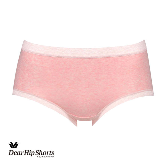 ワコール Wacoal ディアヒップショーツ DearHip Shorts 綿混 ノーマルショーツ