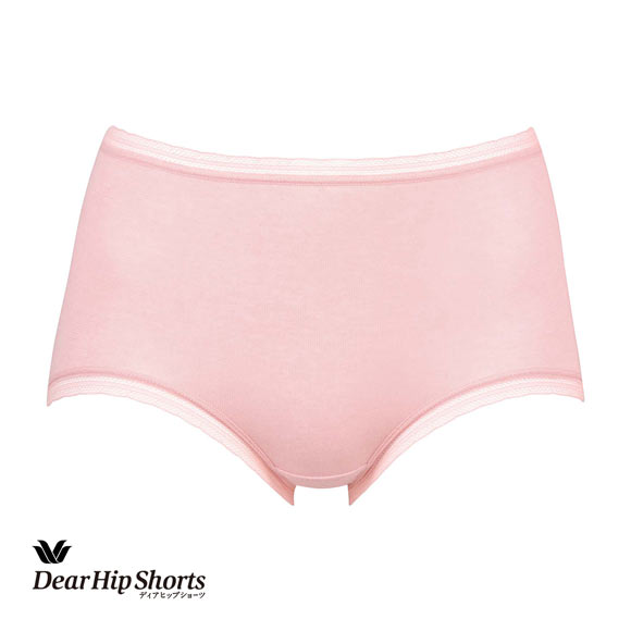 ワコール Wacoal ディアヒップショーツ DearHip Shorts ふかめ 綿混