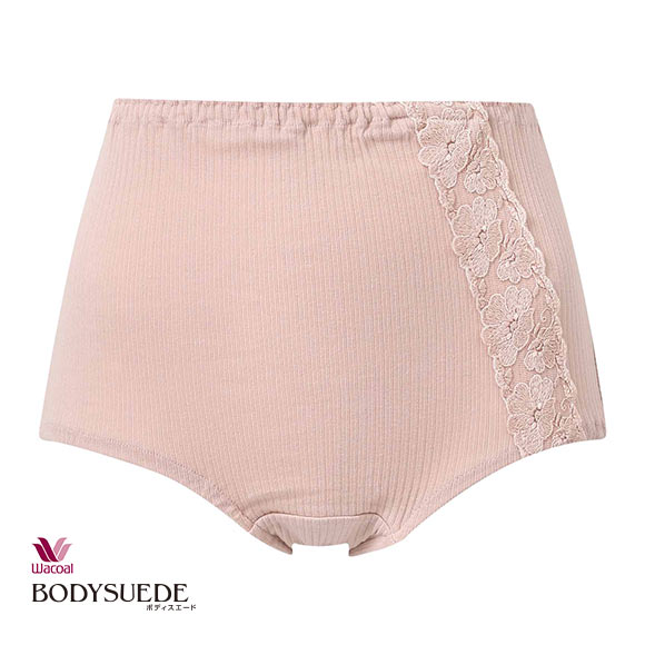 ワコール Wacoal ボディスエード BODYSUEDE 身生地綿100 ノーマルショーツ ML スタンダード