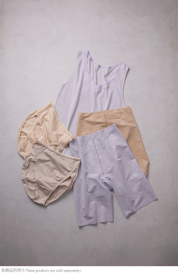 ワコール Wacoal ボディスエード BODYSUEDE スタンダード ハイレッグ ショーツ ML 綿混 深め ハイウエスト 単品