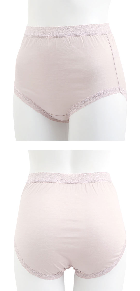 ワコール Wacoal ボディスエード BODYSUEDE ハイカット スタンダード ショーツ LL 綿100 深め ハイウエスト 大きいサイズ 単品