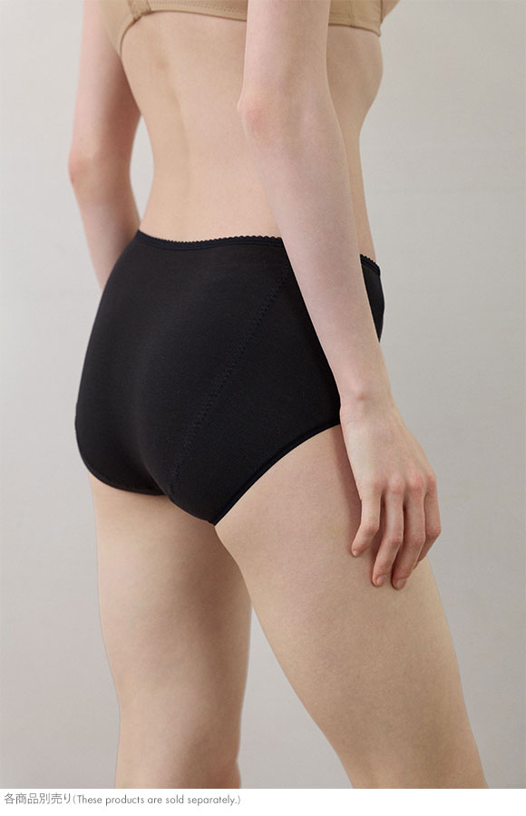 ワコール すそピタショーツ ノーマル ML 綿混 Wacoal