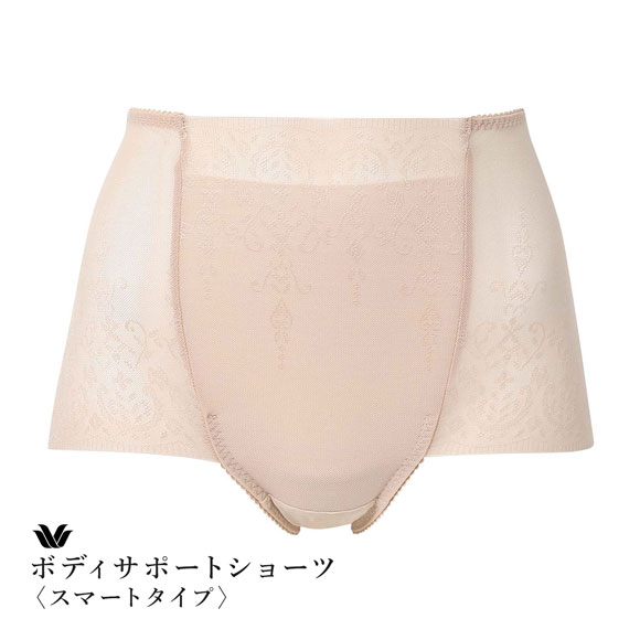 ワコール ボディサポートショーツ スマートタイプ お腹まわりすっきり 補整 快適 ショーツ ML Wacoal