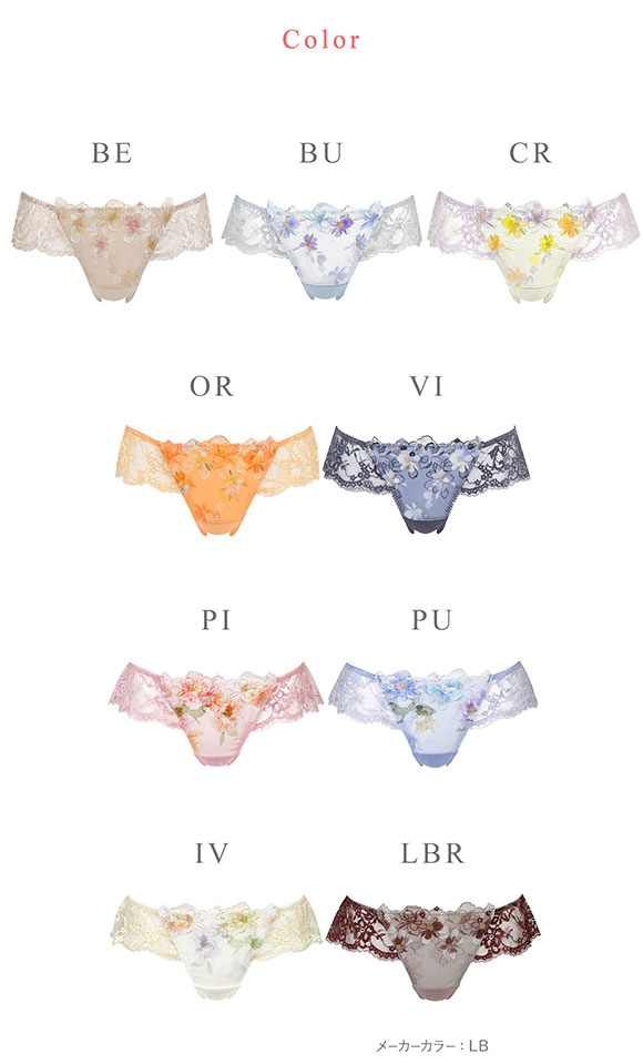 ワコール Wacoal ハグするブラ BRB498 PRA498 ショーツ Tバック M バックレース 単品