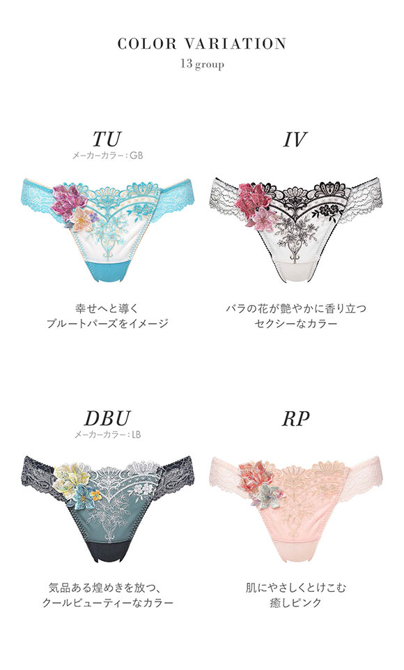 ワコール サルート 13グループ 13G Tバックショーツ ML ソング バックレース Wacoal Salute PTJ413 25SSフェア