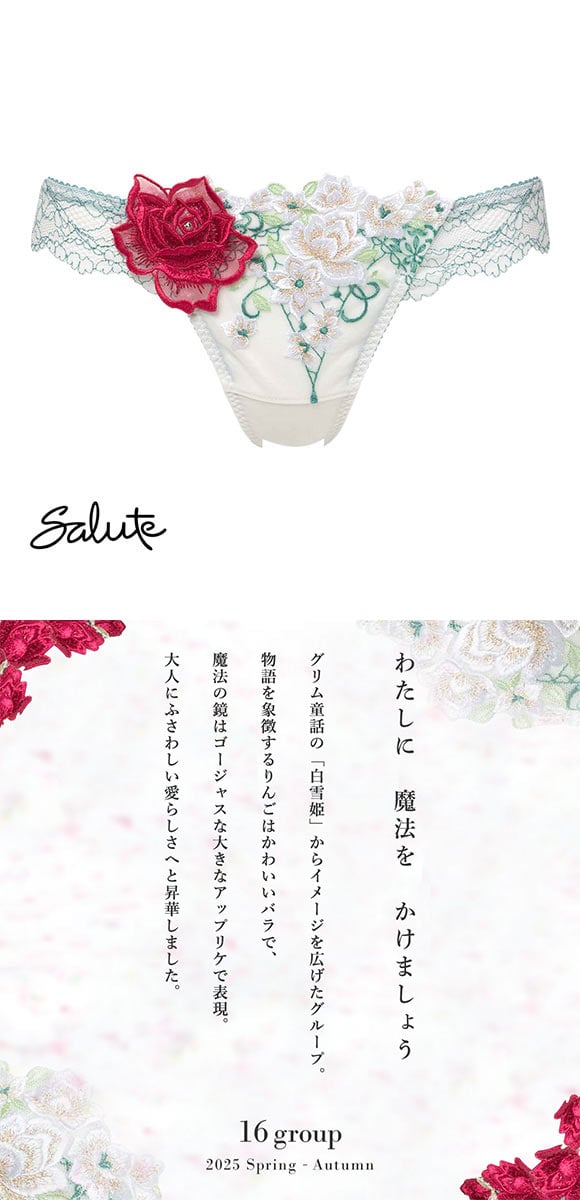 ワコール サルート 16グループ 16G Tバックショーツ ソング ML Wacoal Salute PTJ416 25SSシーズン