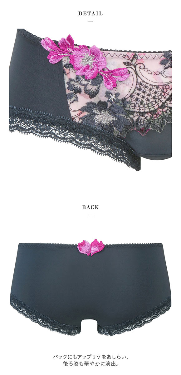 ワコール Wacoal サルート Salute 24SS先行 01G PTJ501 ボーイレングス