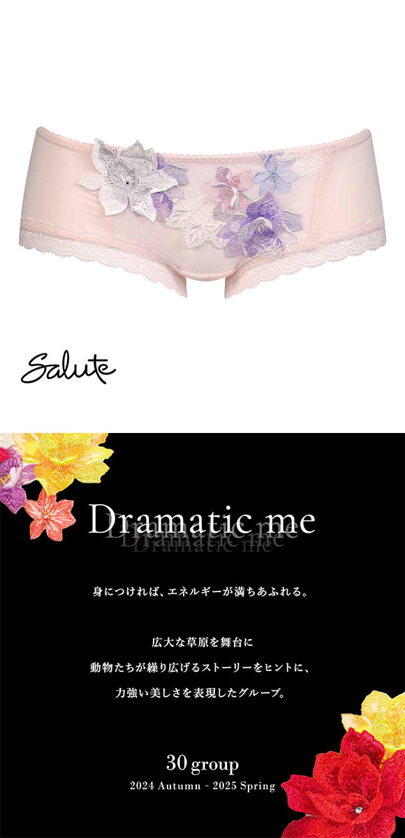 ワコール Wacoal サルート Salute 30G ボーイレングスショーツ ML 下着