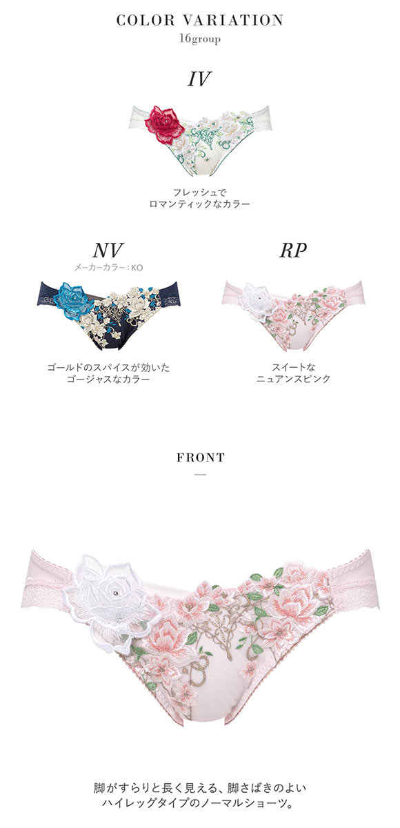 ワコール サルート 16グループ 16G ショーツ ML ハイレッグ Wacoal Salute PTJ716 25SSシーズン