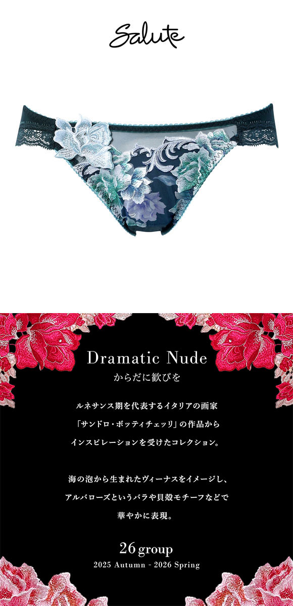 ワコール/サルート 26G p-upブラ TバックD70 ワコール/サルート 26G p-upブラ TバックD70 ワコール/サルート 26G p