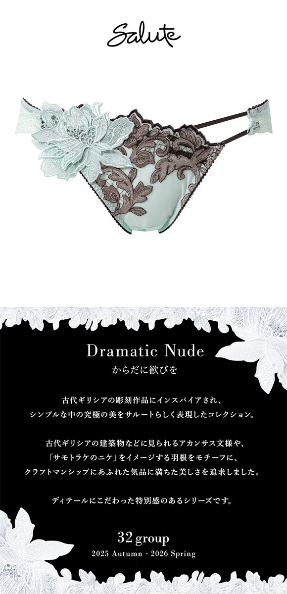 ワコール サルート 32グループ 32G ショーツ LL ハイレッグ Wacoal Salute PTJ732 26SS先行プレステージ
