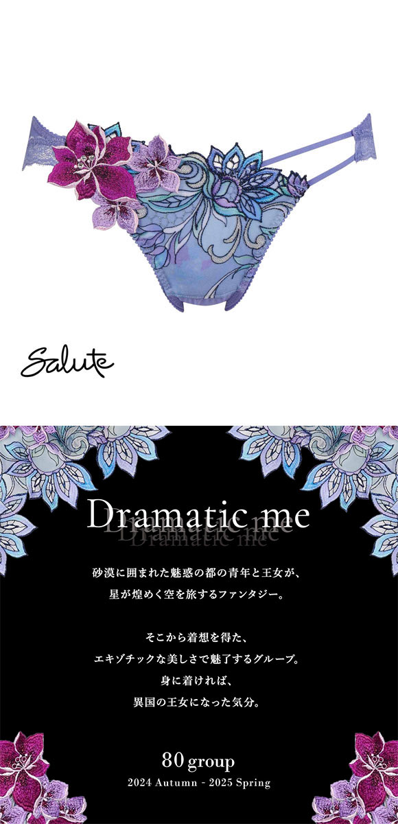 ワコール サルート 80グループ 80G ショーツ ML ハイレッグ Wacoal Salute PTJ780 25SS先行プレステージ