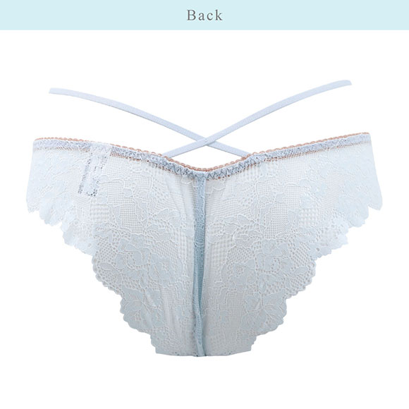 ワコール BXB490 PXB490 リボンブラ 胸もとフィットながもち プレシャス ショーツ ソング Tバック ビキニ M バックレース Wacoal