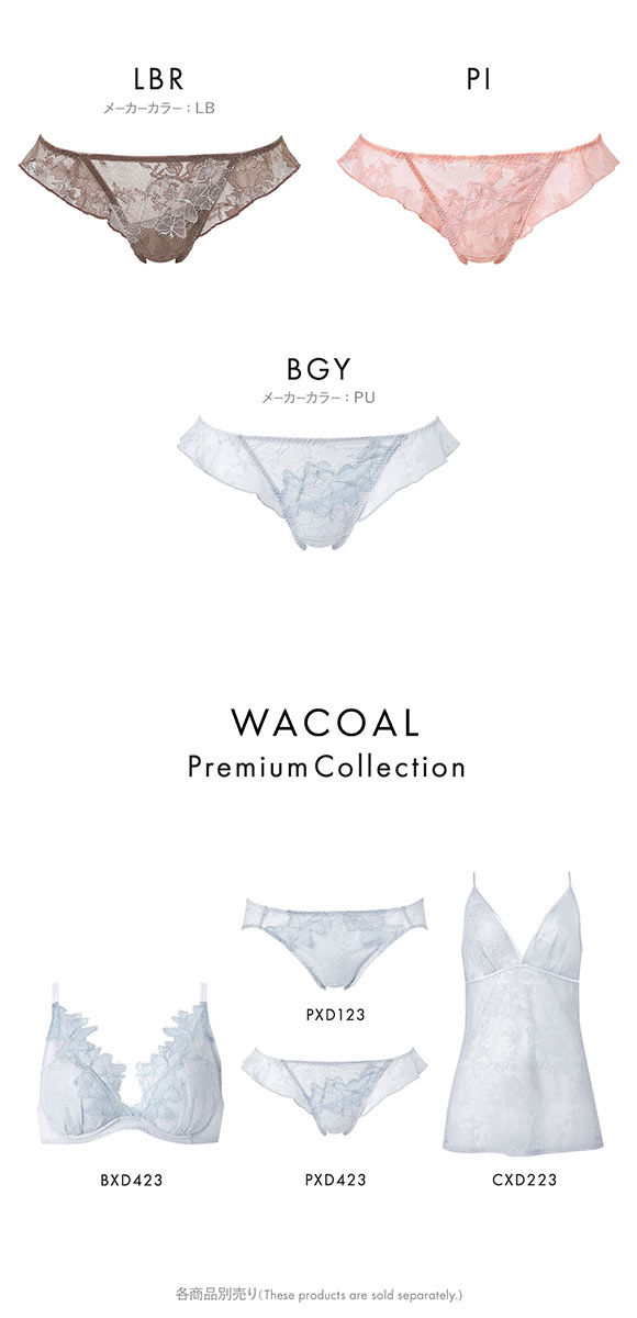 ワコール プレミアム 23series BXD423 PXD423 23G ショーツ Tバック M バックレース Wacoal