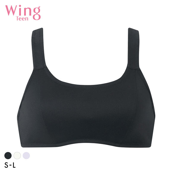 ワコール ウイング ティーン スポーツブラ ノンワイヤー ブラジャー スポブラ 吸汗速乾 ジュニア キッズ 小学生 中学生 Wacoal Wing teen