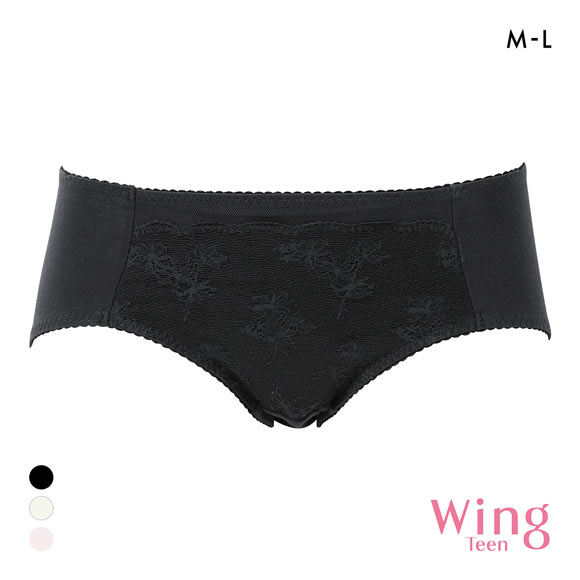 ワコール ウイング ティーン パンツがくいこみにくい non PKパンツ ジュニアショーツ ML RB2555ペアショーツ Wacoal Wing teen