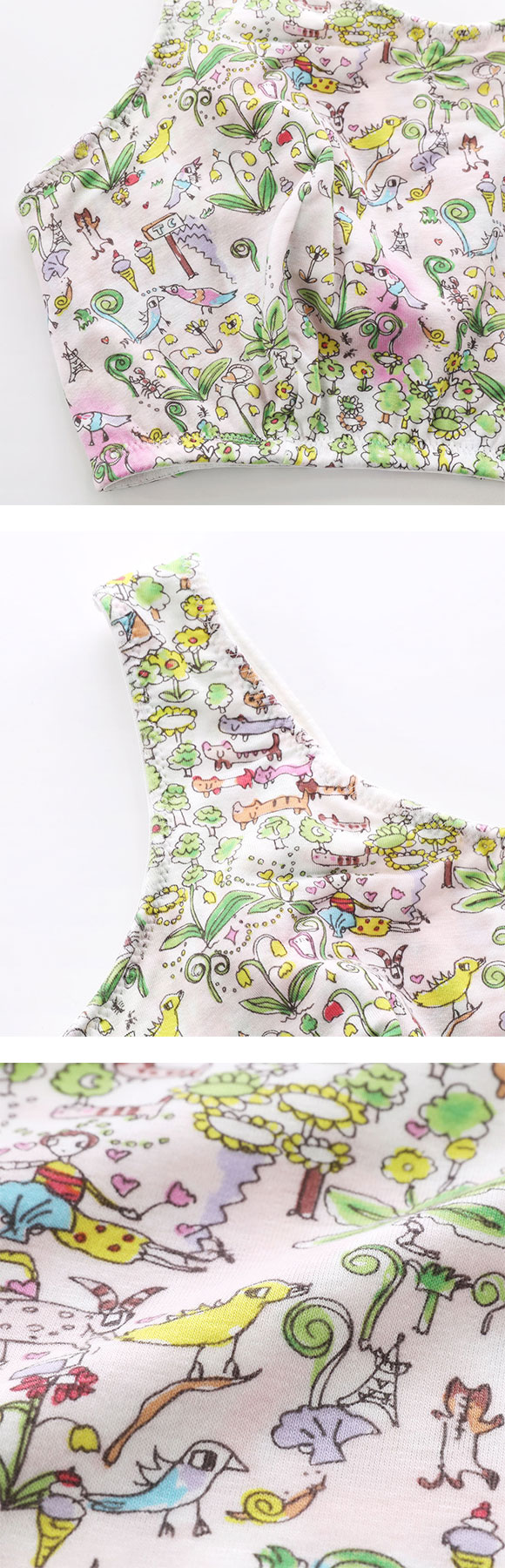 ワコール ツモリチサト 森の中でグランピング ナイトアップブラ ナイトブラ ブラジャー ノンワイヤー ML Wacoal tsumori chisato SLEEP