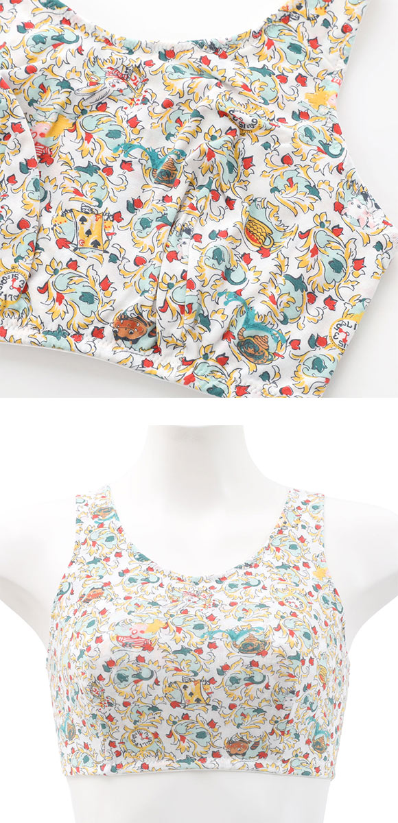 ワコール ツモリチサト 不思議の国 ナイトアップブラ ナイトブラ ノンワイヤー ブラジャー ML Wacoal tsumori chisato SLEEP