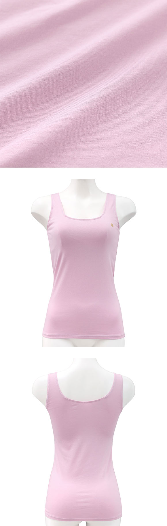 ワコール ツモリチサト ノースリーブ カップ付き タンクトップ インナー 綿混 やわらかな肌ざわり ML Wacoal tsumori chisato SLEEP