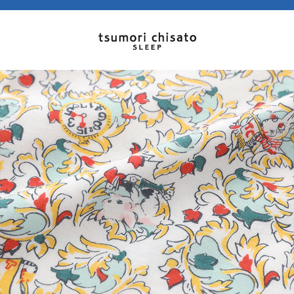 ワコール ツモリチサト 不思議の国 ノースリーブ カップ付き インナー タンクトップ ML Wacoal tsumori chisato SLEEP